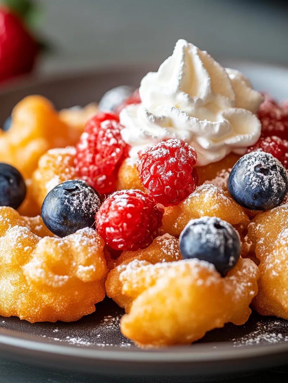 Funnel Cake Bites Recipe