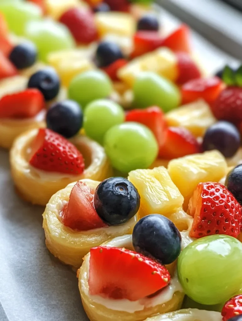 Whole cheesecake fruit roll-up being sliced