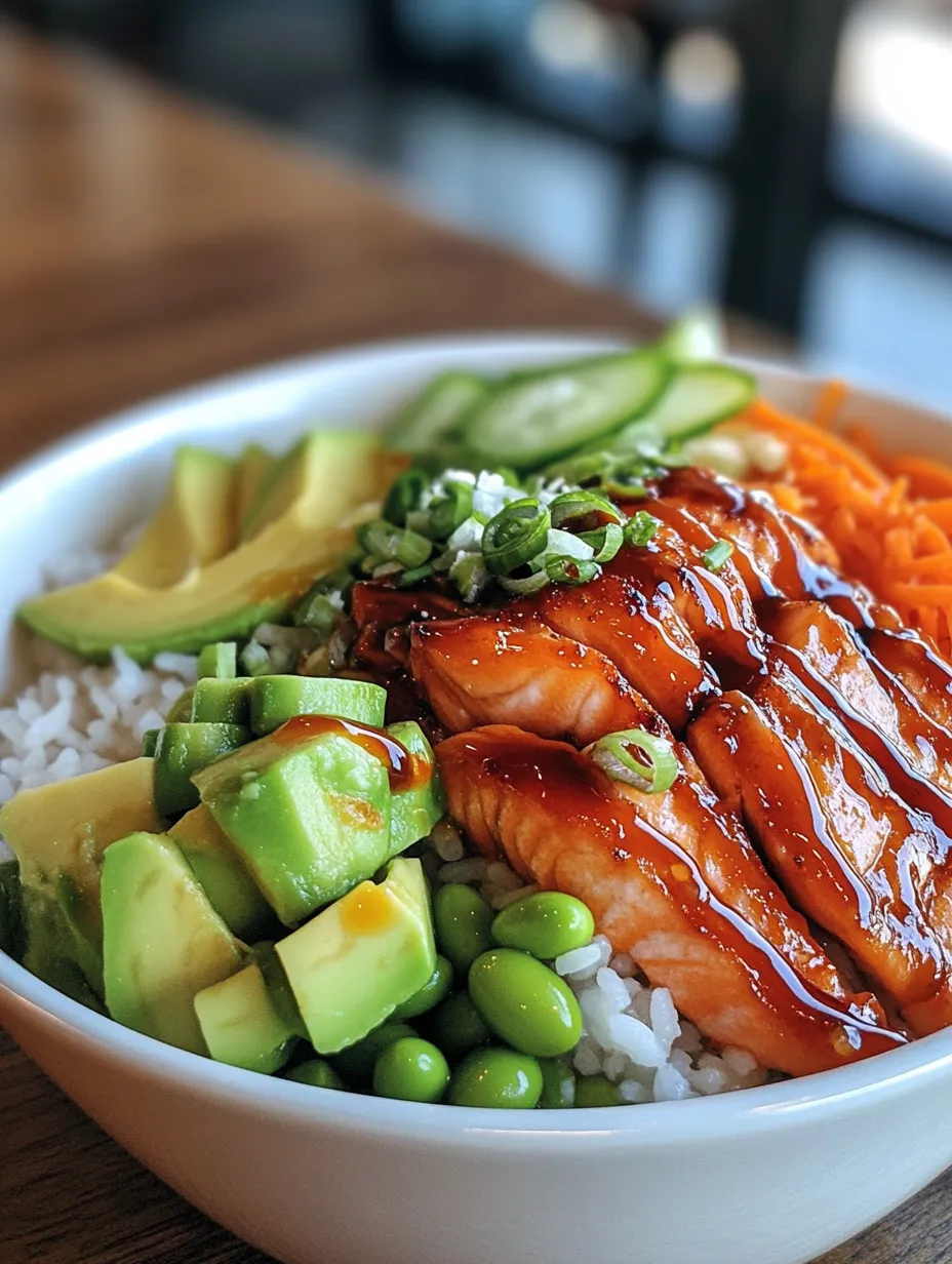 Spicy Salmon Bowls