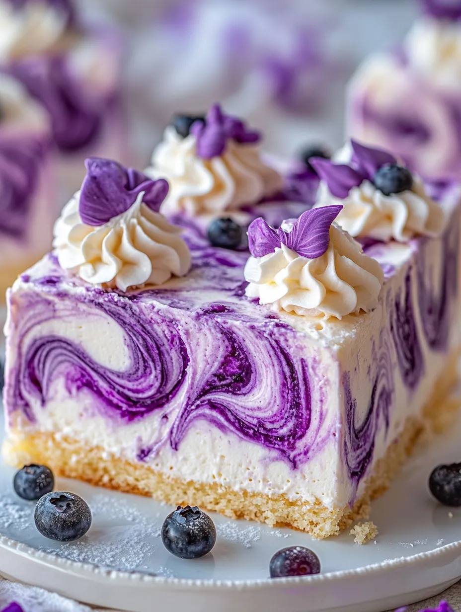 blueberry poke cake