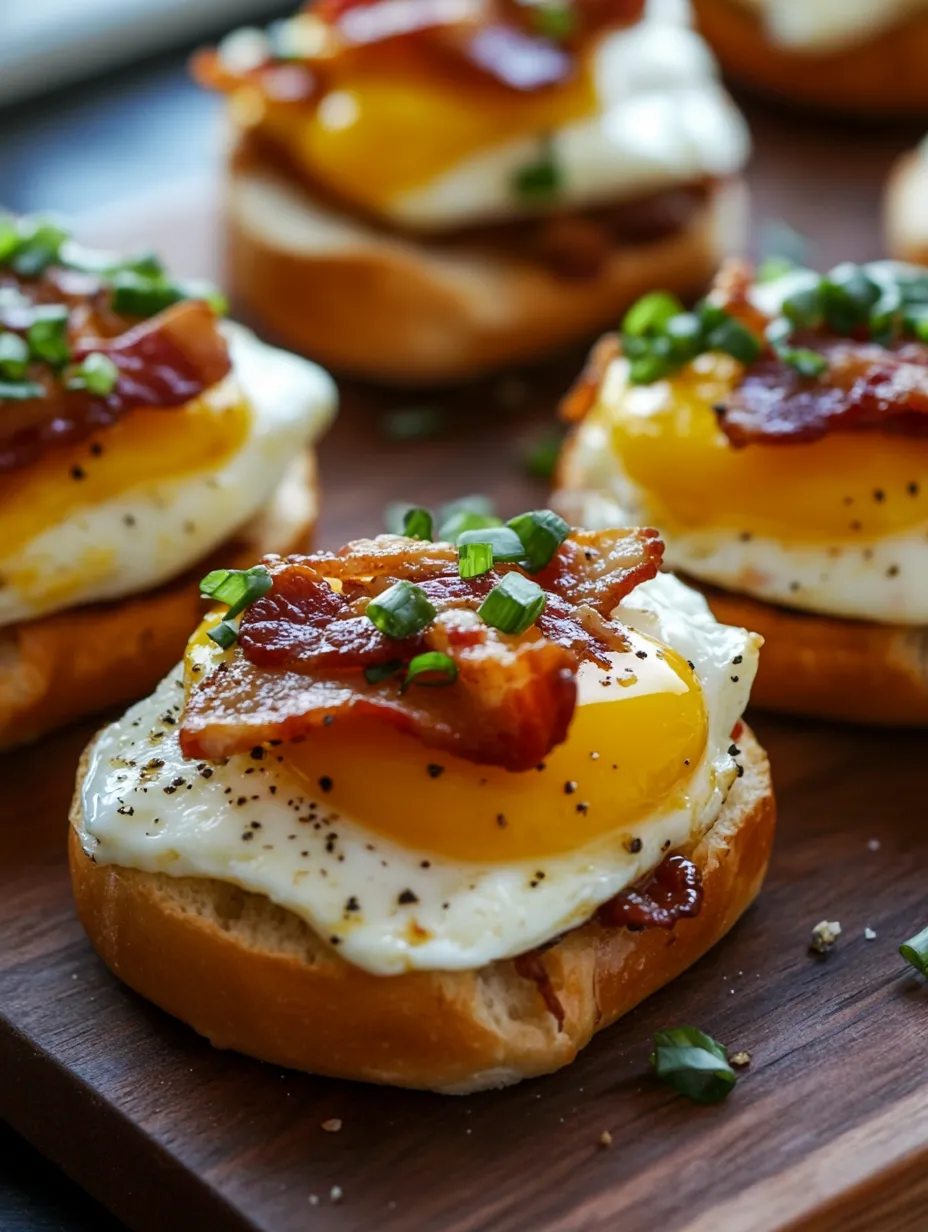 Bagel Breakfast Sliders