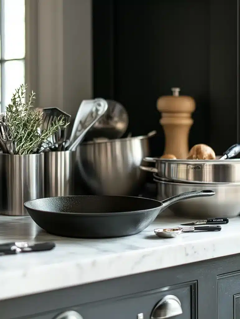 Kitchen equipment investment levels from budget to commercial grade with results