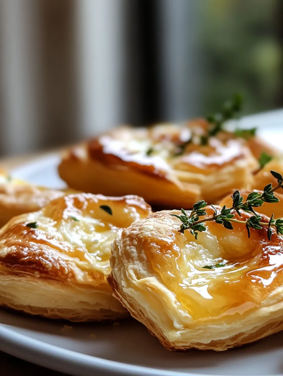 Goat Cheese Puff Pastry Appetizers