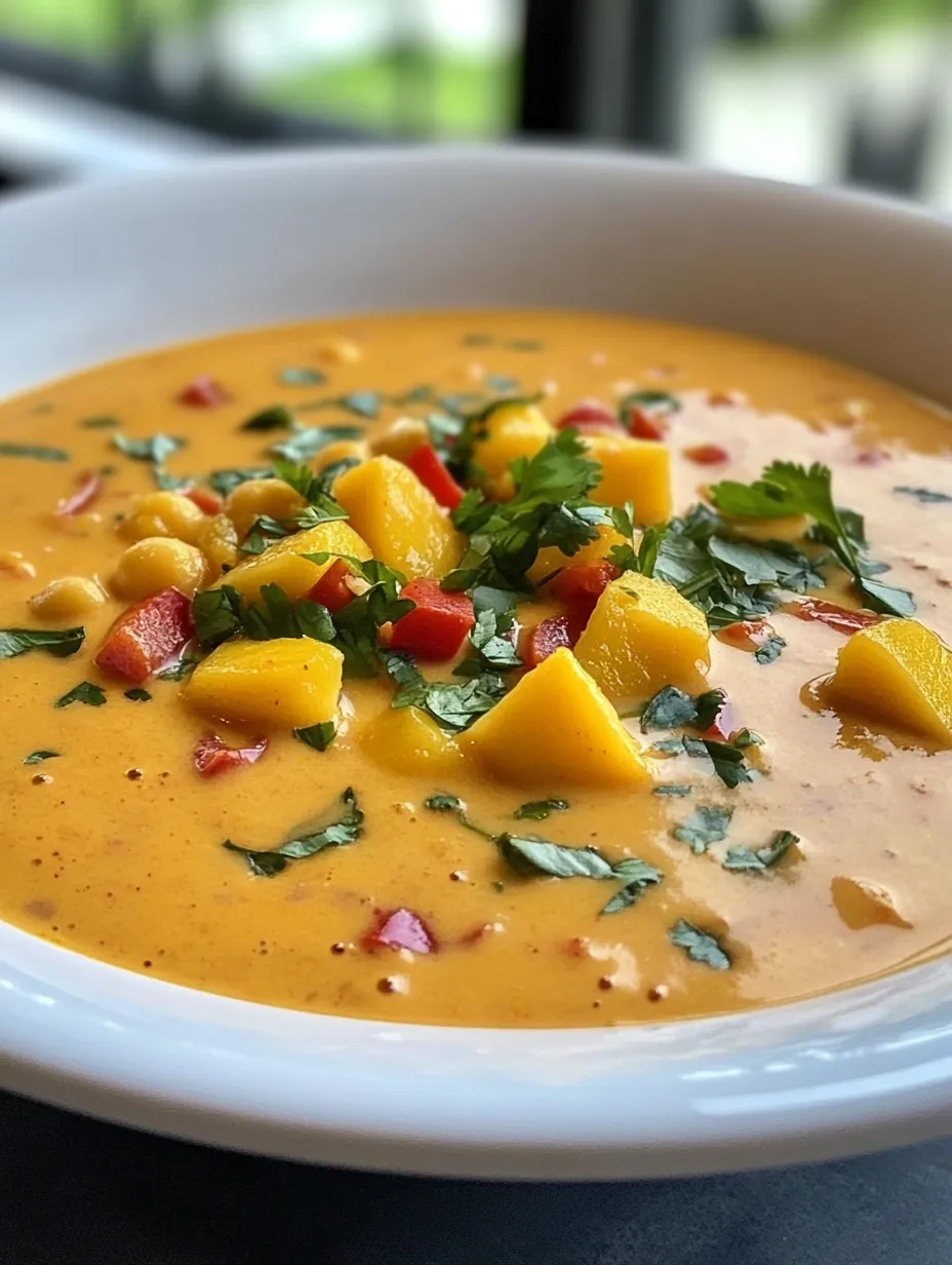 Thai mango chickpea