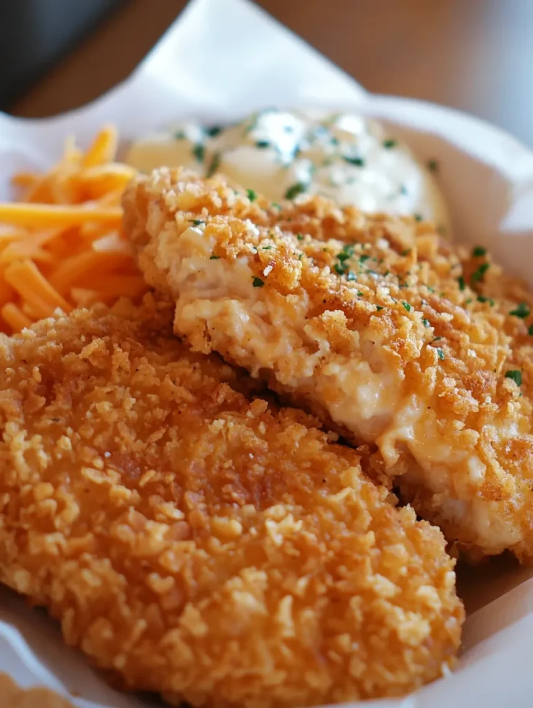 Raw chicken ranch patty mixture in bowl
