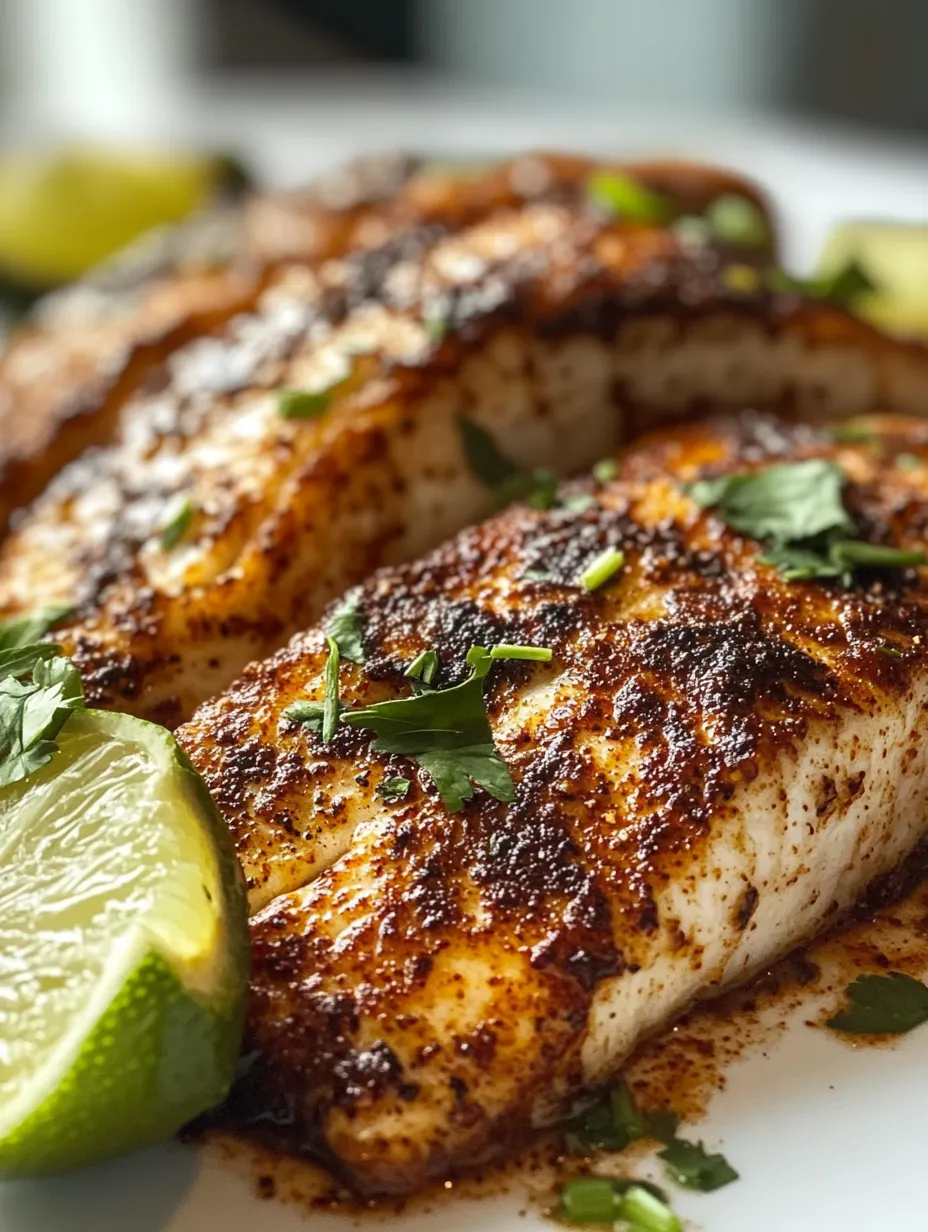 Jamaican jerk fish