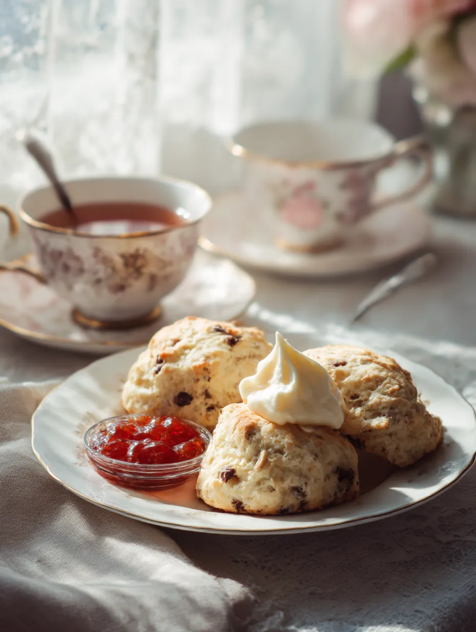 Keto Chocolate Chip Scones