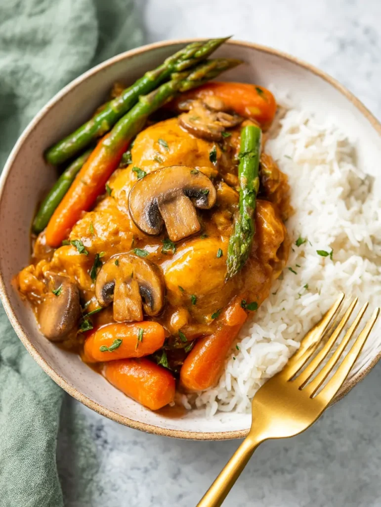Ultimate slow cooker apricot chicken with tender thighs