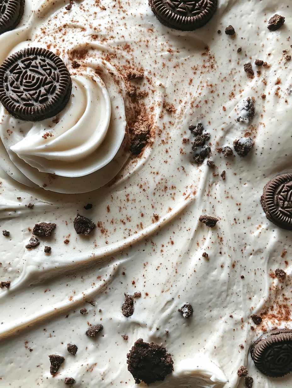 no-bake Oreo cheesecake