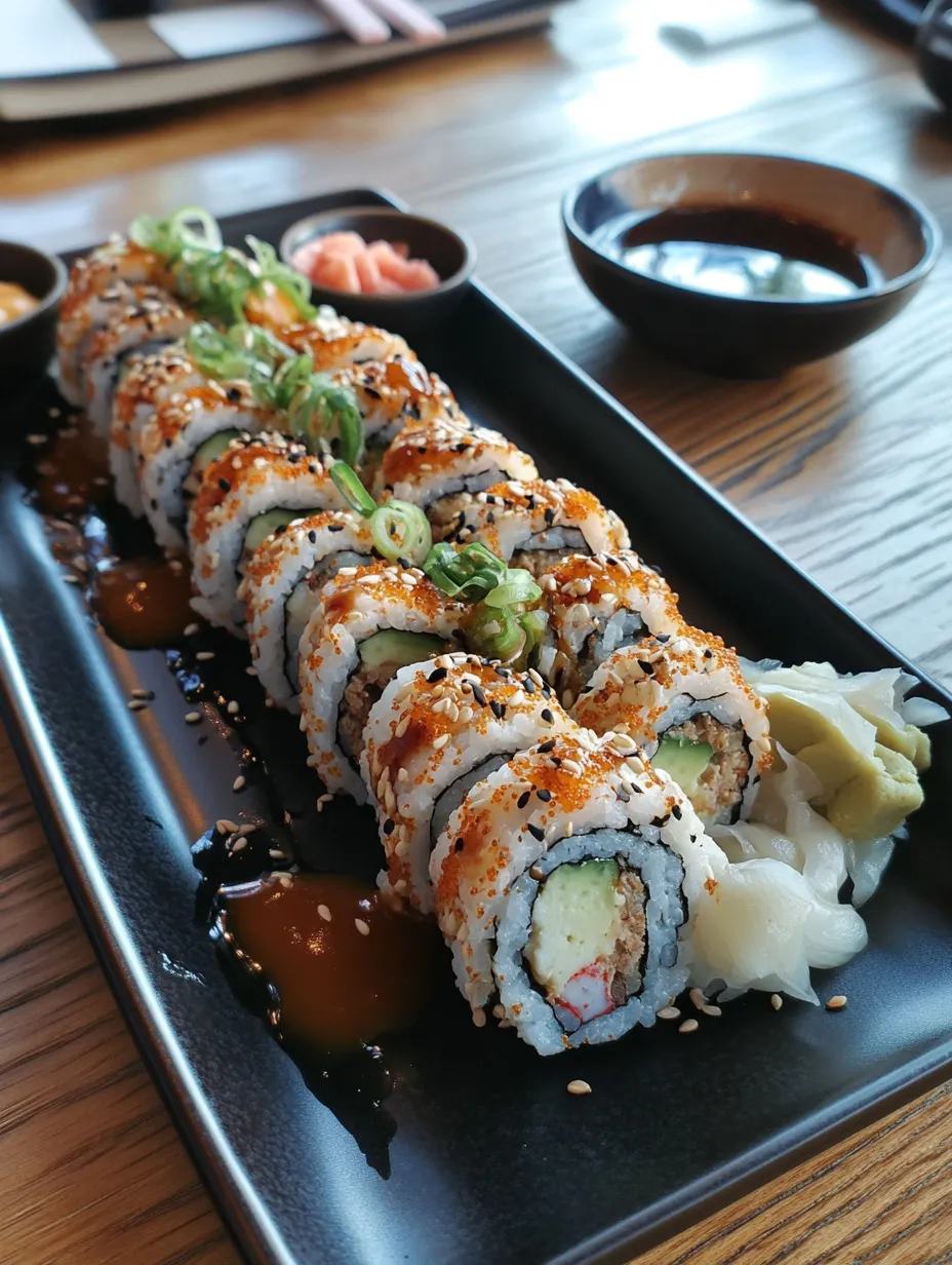 vegan California rolls