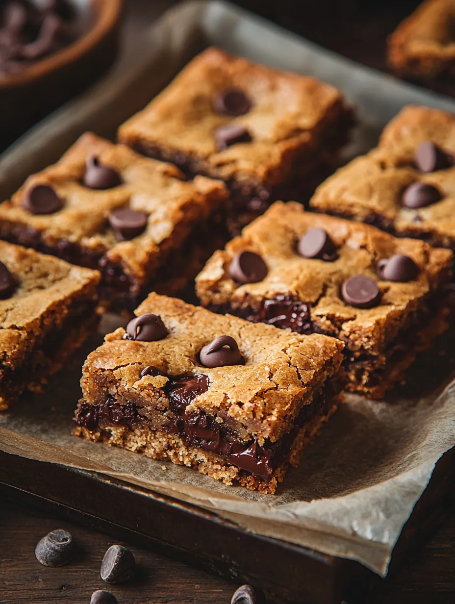 Keto Chocolate Chip Cookie Bars