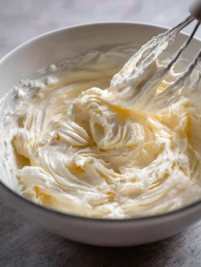 Quick cream cheese frosting preparation for strawberry cake in under 10 minutes