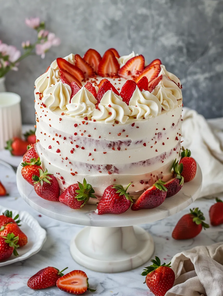 Strawberry cake recipes