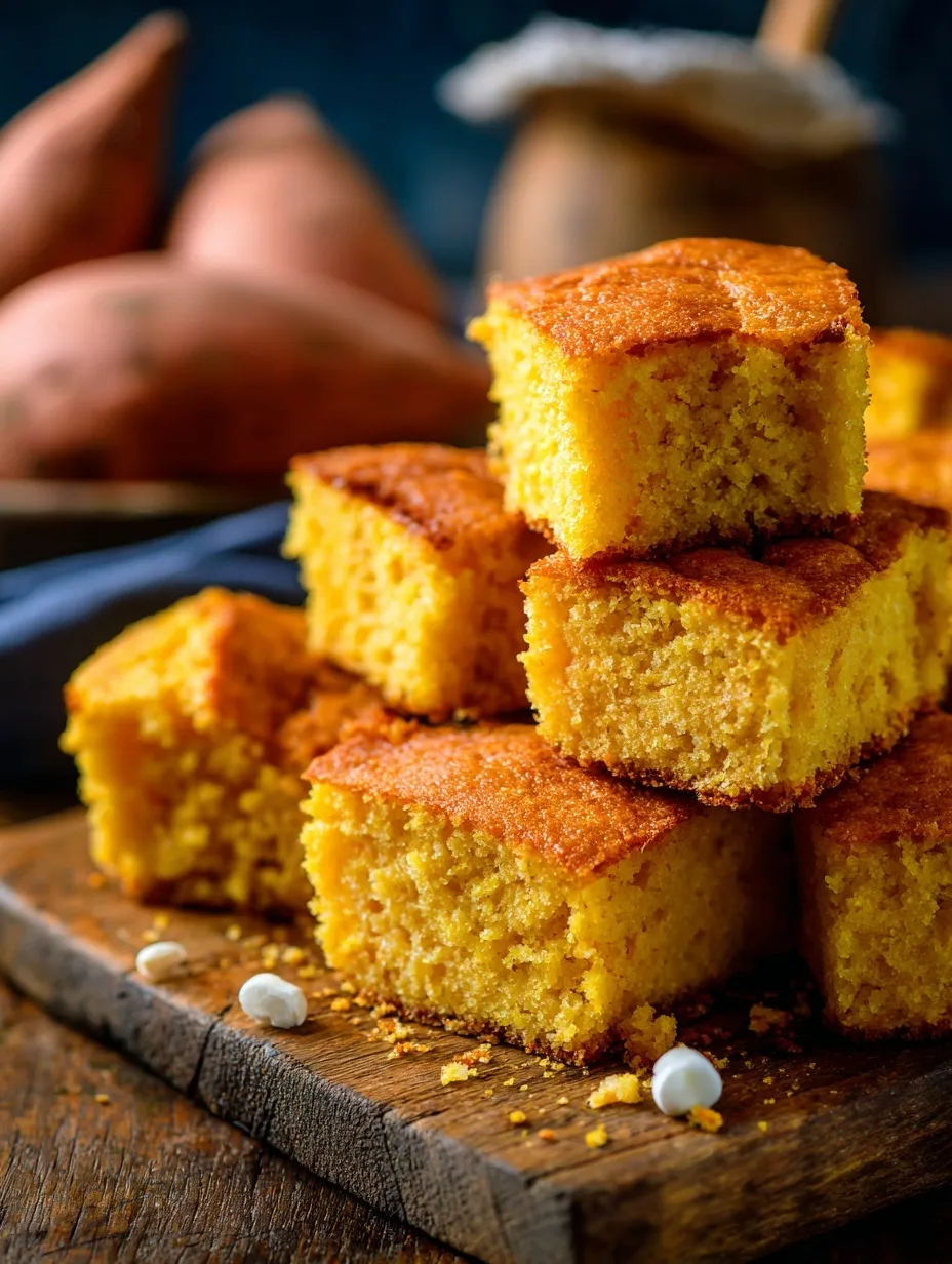 Sweet Potato Cornbread Magic