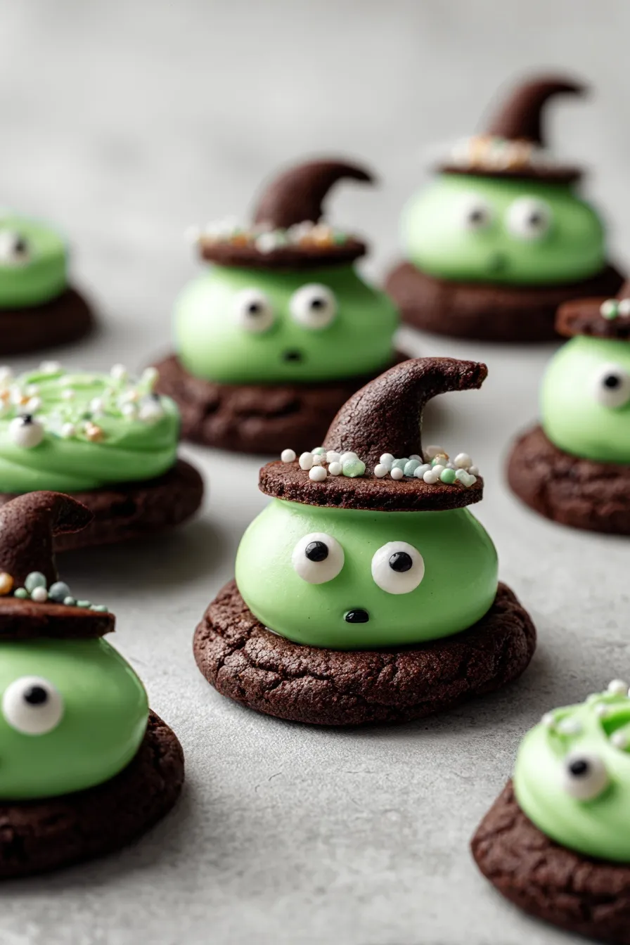 Spooky Cauldron Cookie Cups