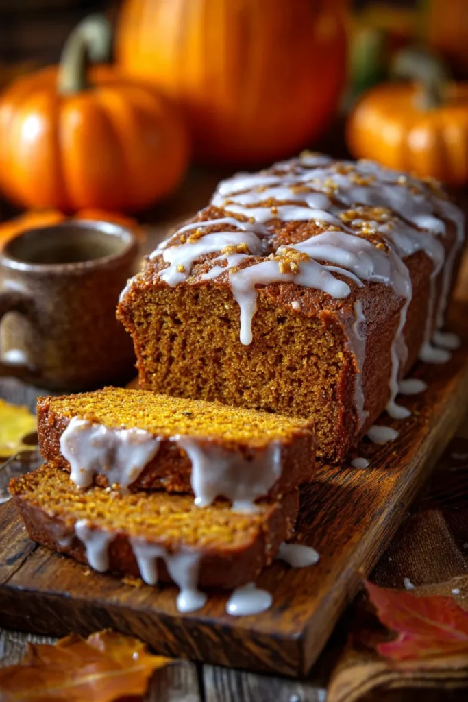 Grandma's Pumpkin Bread with Streusel