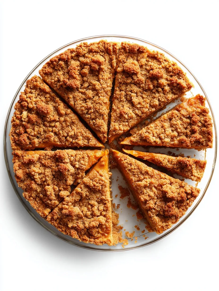 Bourbon Pumpkin Pie Brown Butter Streusel