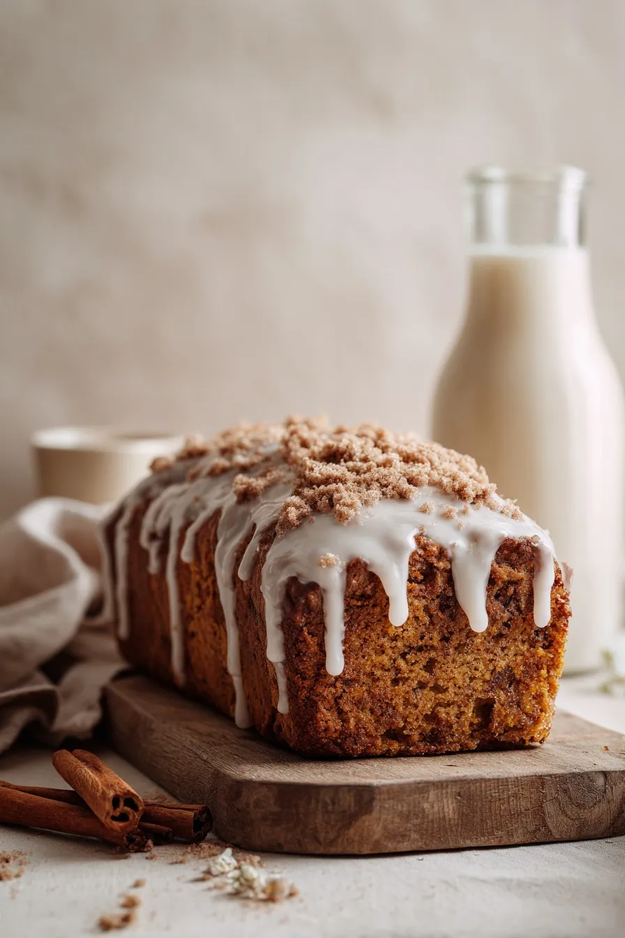 Pumpkin Cream Cheese Bread