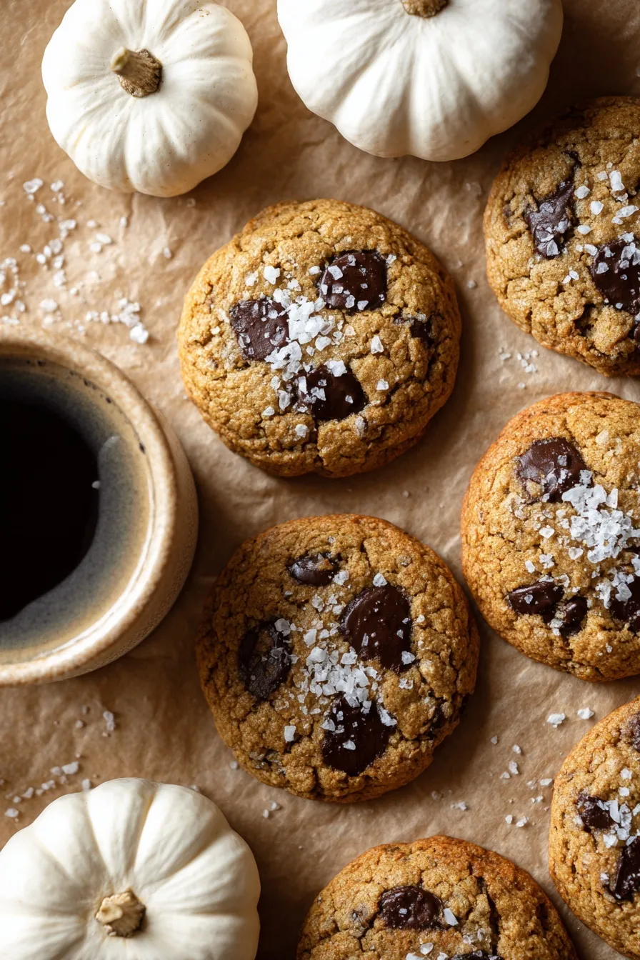 Pumpkin Chocolate Cookies