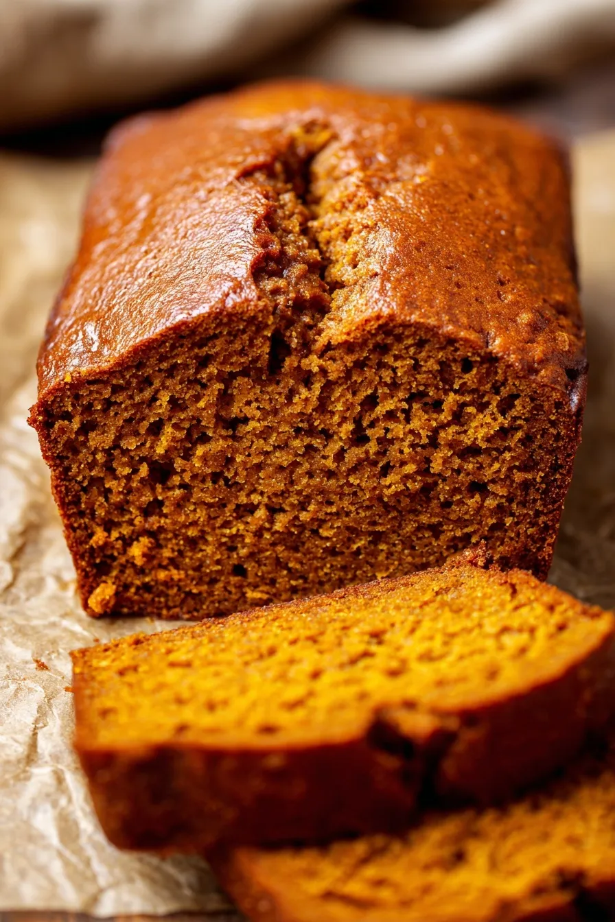 Vanilla Pudding Pumpkin Bread