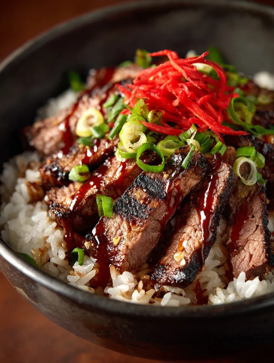 Korean BBQ Steak Rice