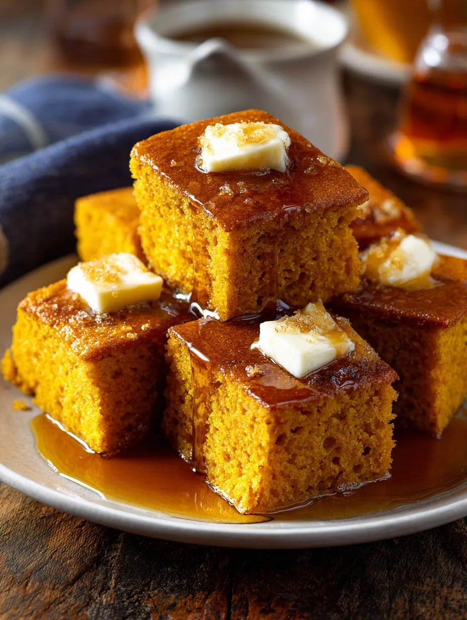 Pumpkin Cornbread Cinnamon Honey