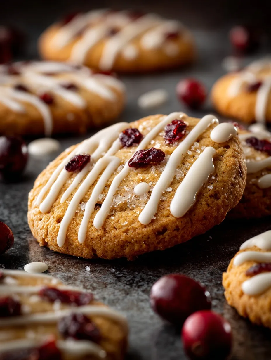 Christmas Cranberry Orange Cookies