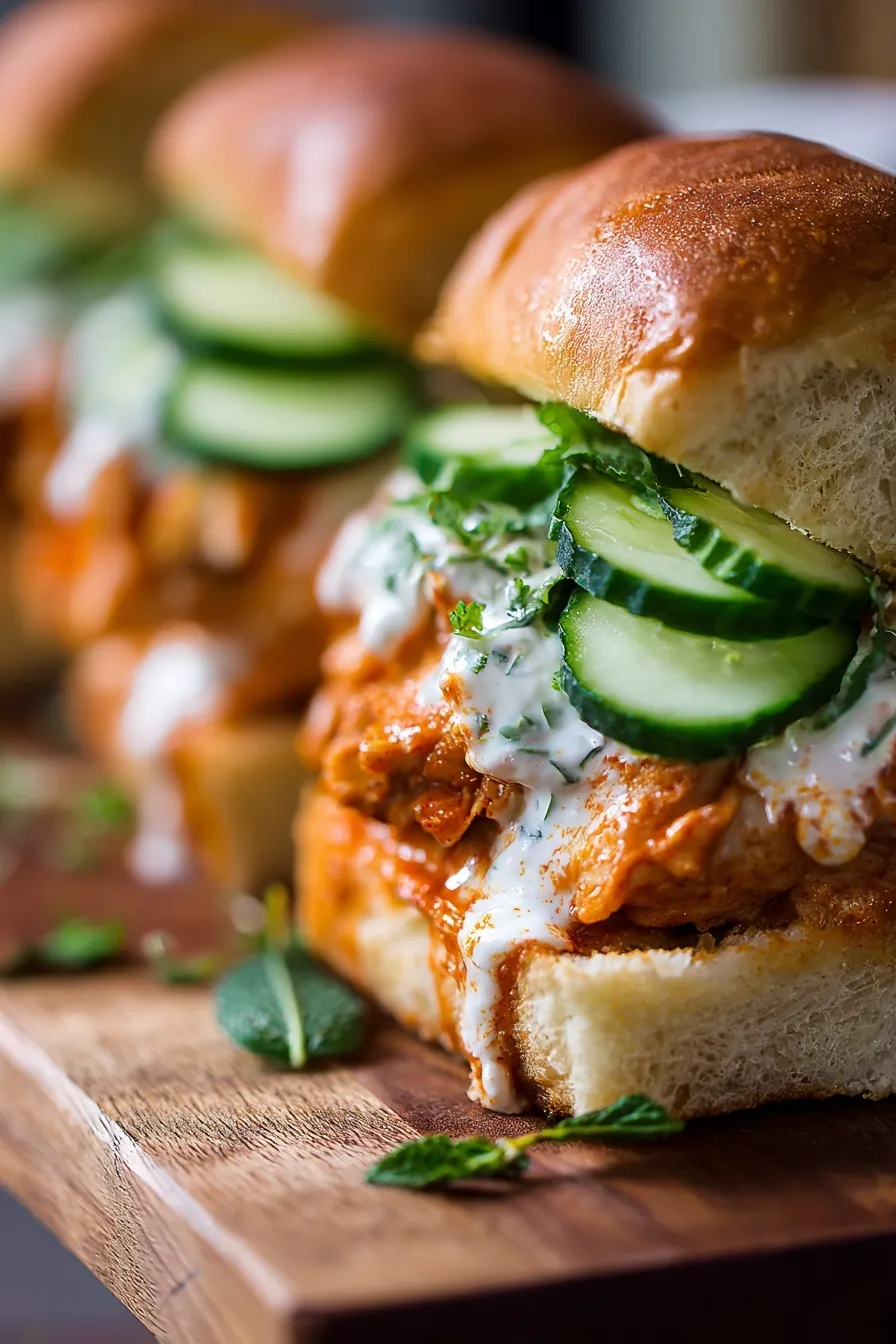 Buffalo Chicken Sliders