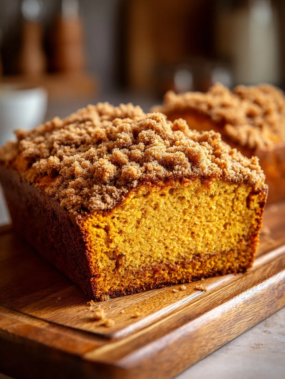 Pumpkin Streusel Bread