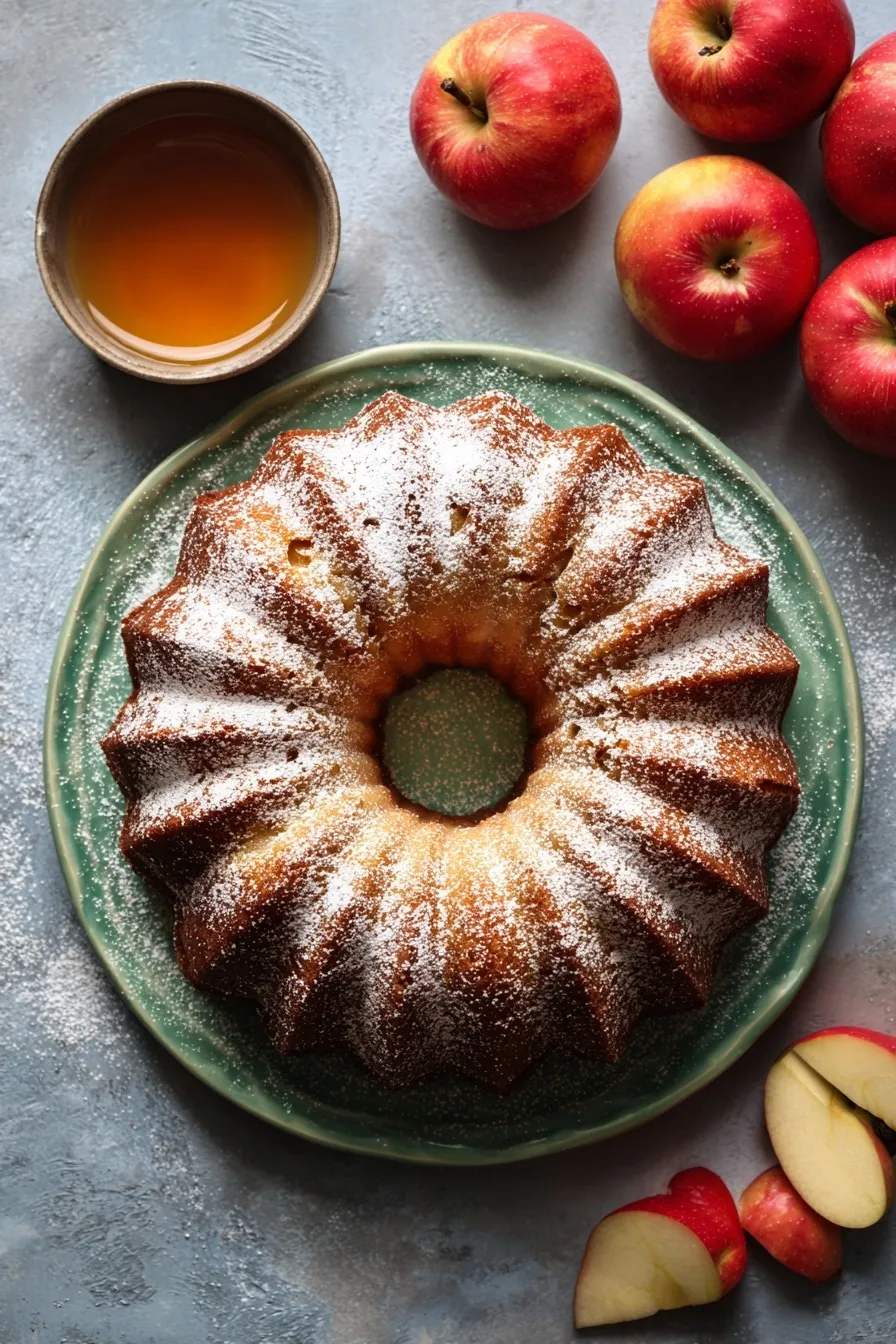 Apple Cider Donut Cake