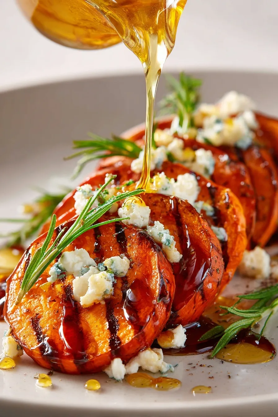 Honey Feta Sweet Potato