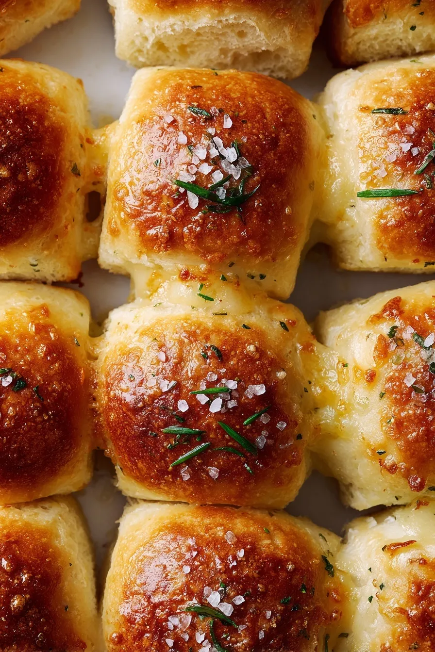 Homemade Garlic Rolls Perfection