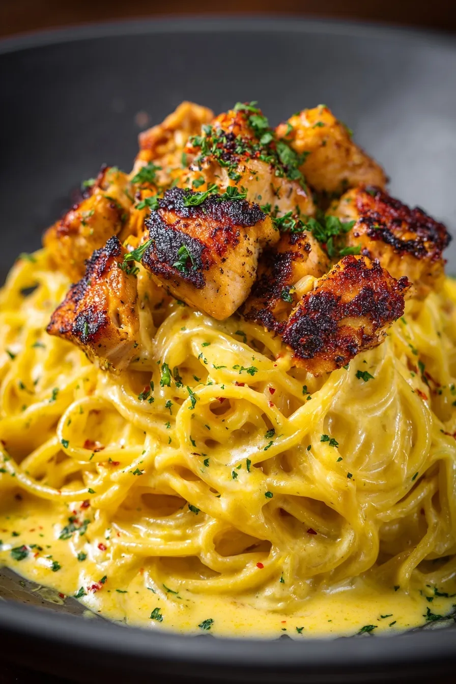 Cowboy Butter Chicken Linguine