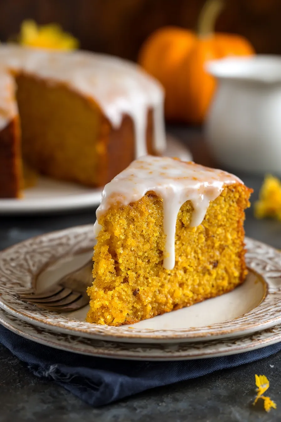 Sweet Potato Honeybun Cake