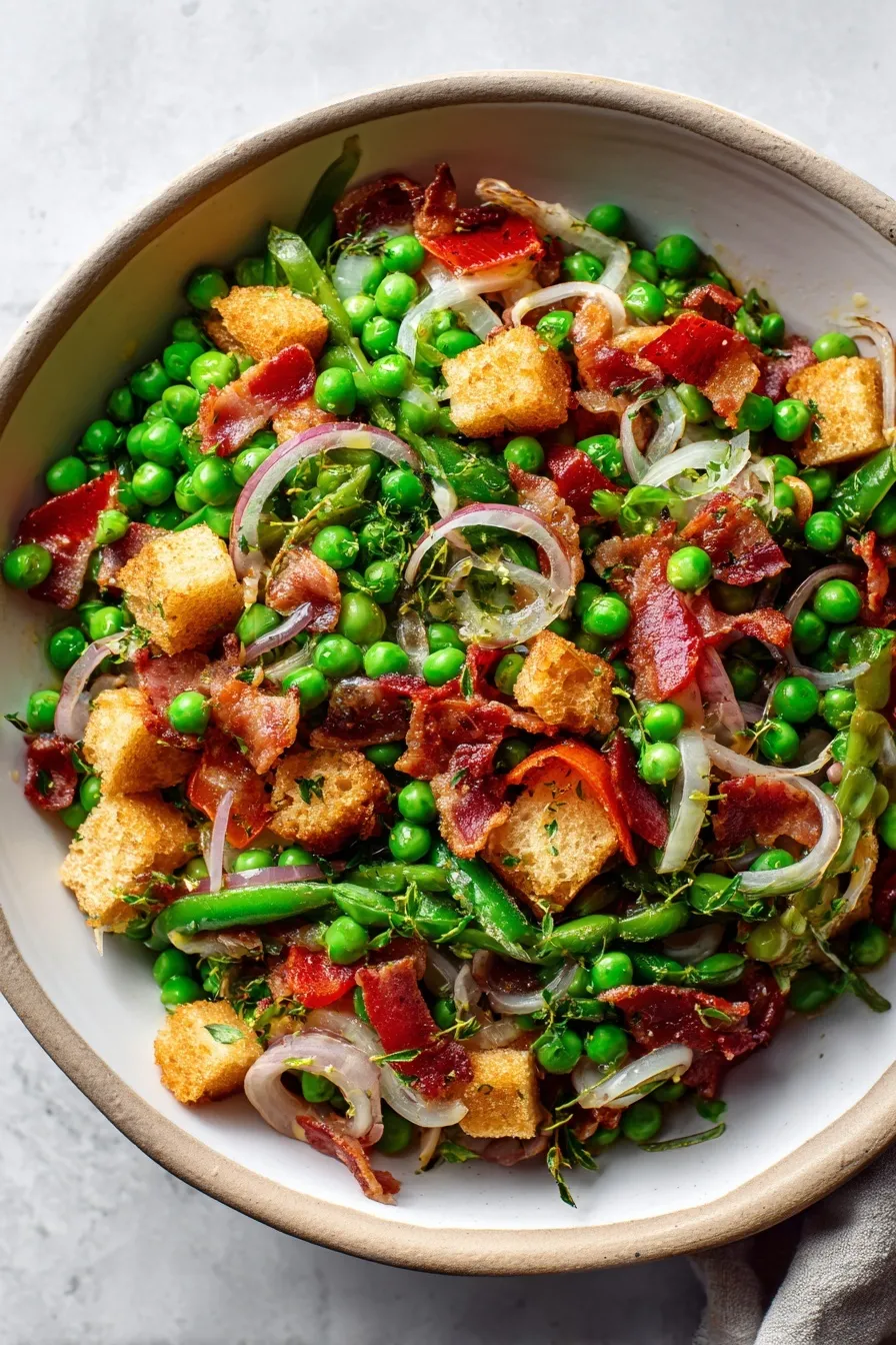 Thanksgiving Peas Side Dish