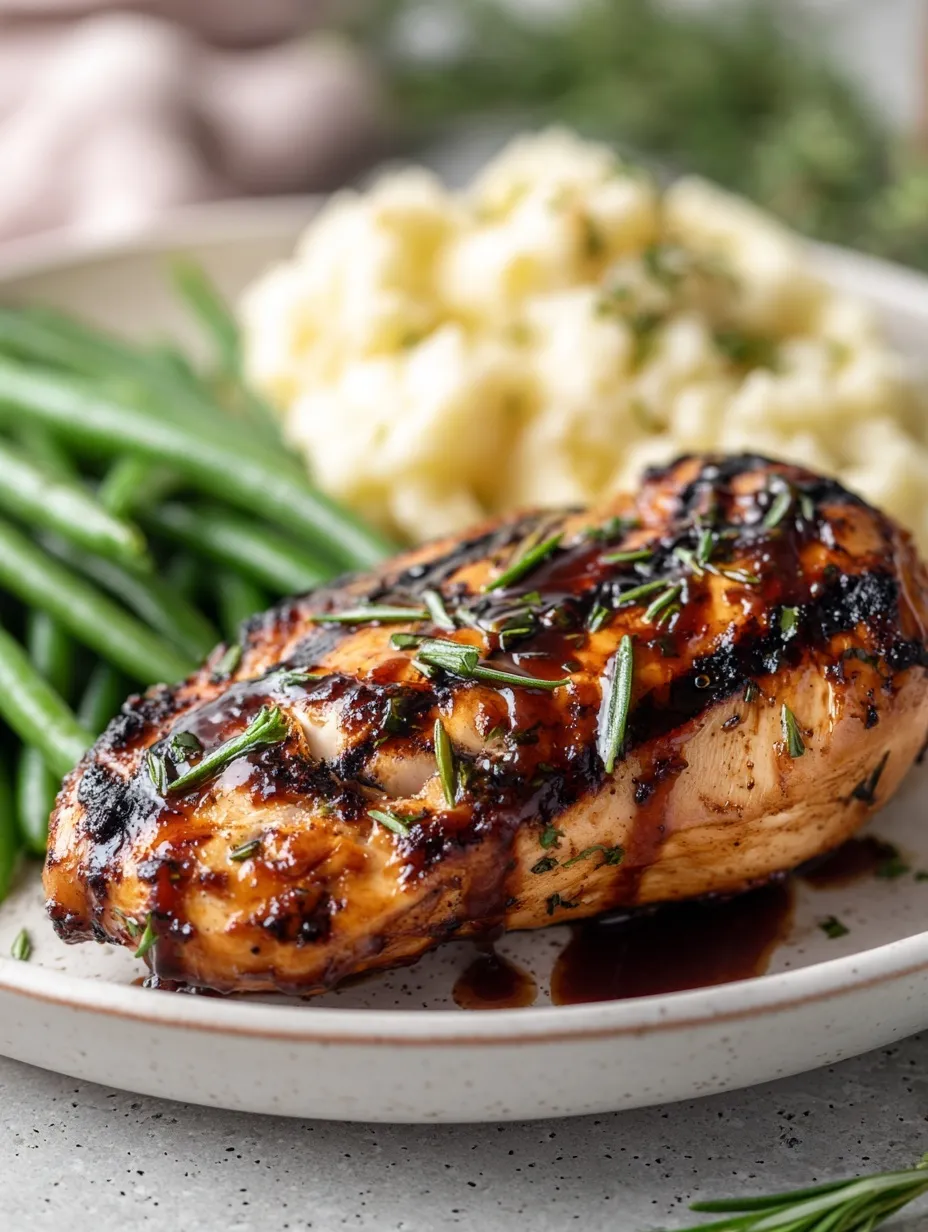 Balsamic Baked Chicken Breast
