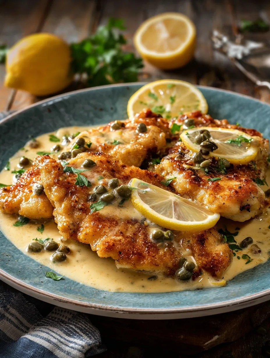 Zesty Lemon Chicken Romano