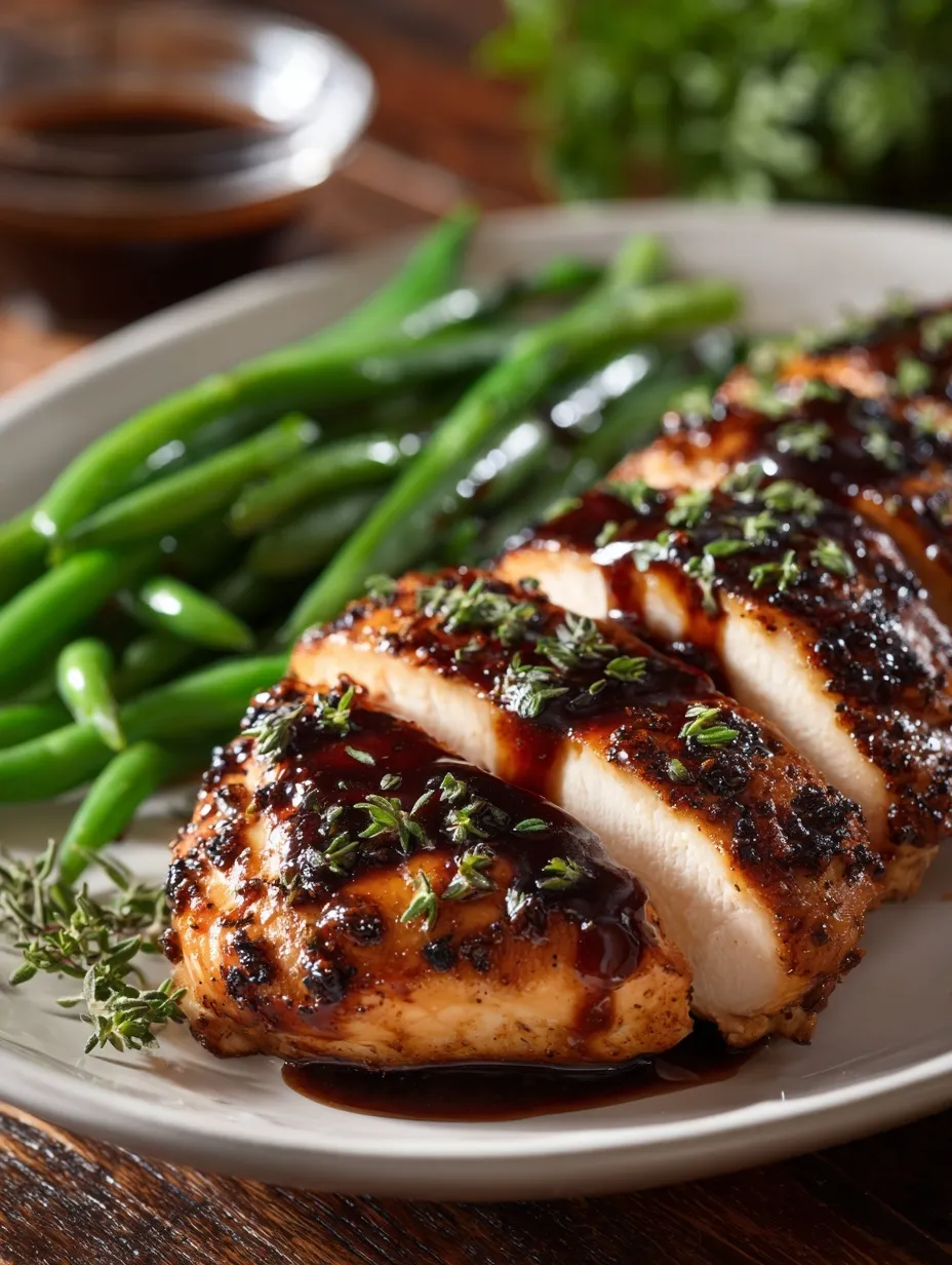 Balsamic Baked Chicken Breast