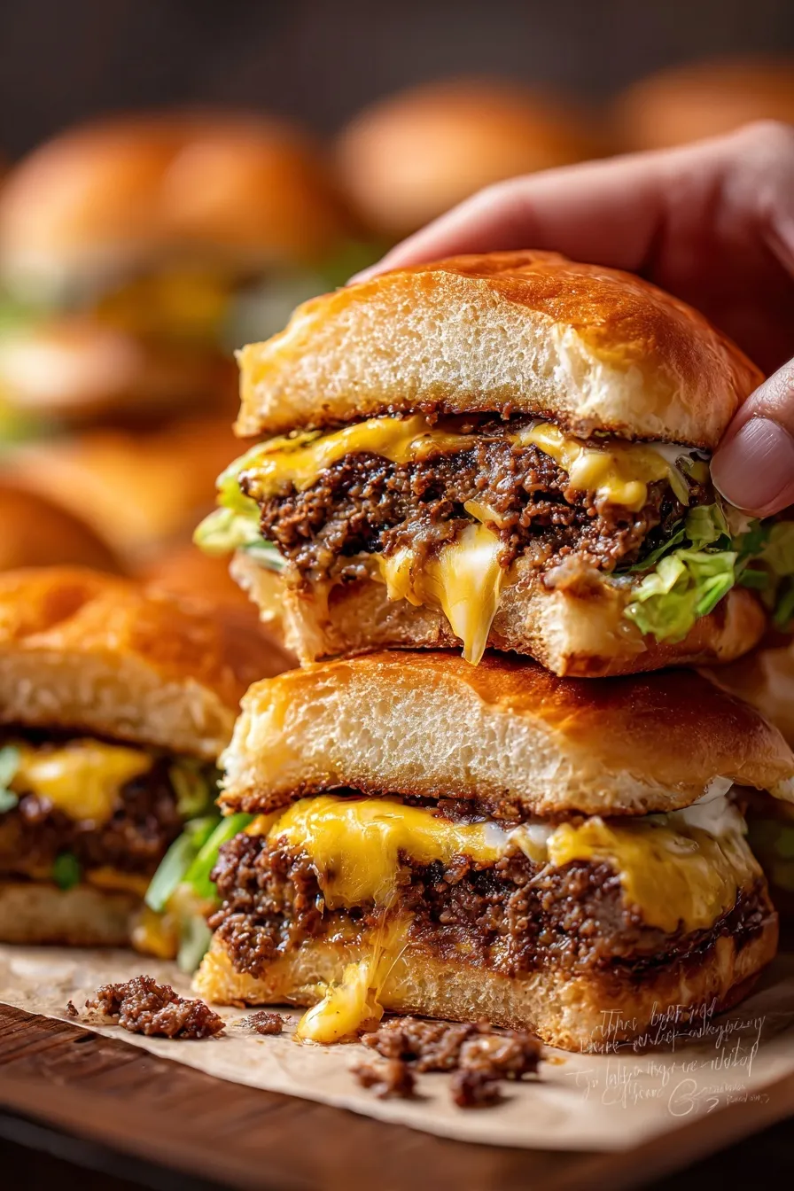 Big Mac Sliders Recipe