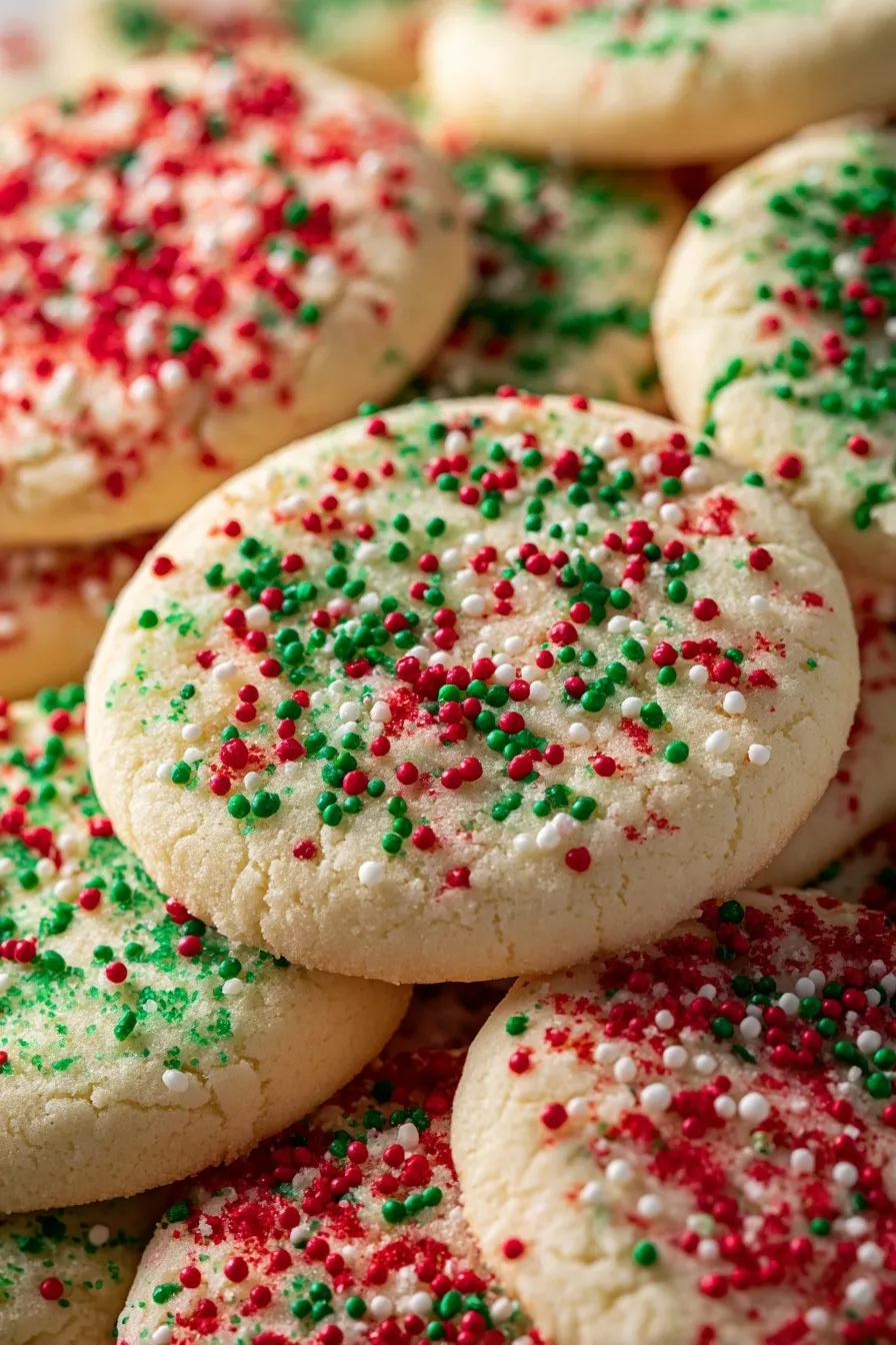 Christmas Gooey Butter Cookies