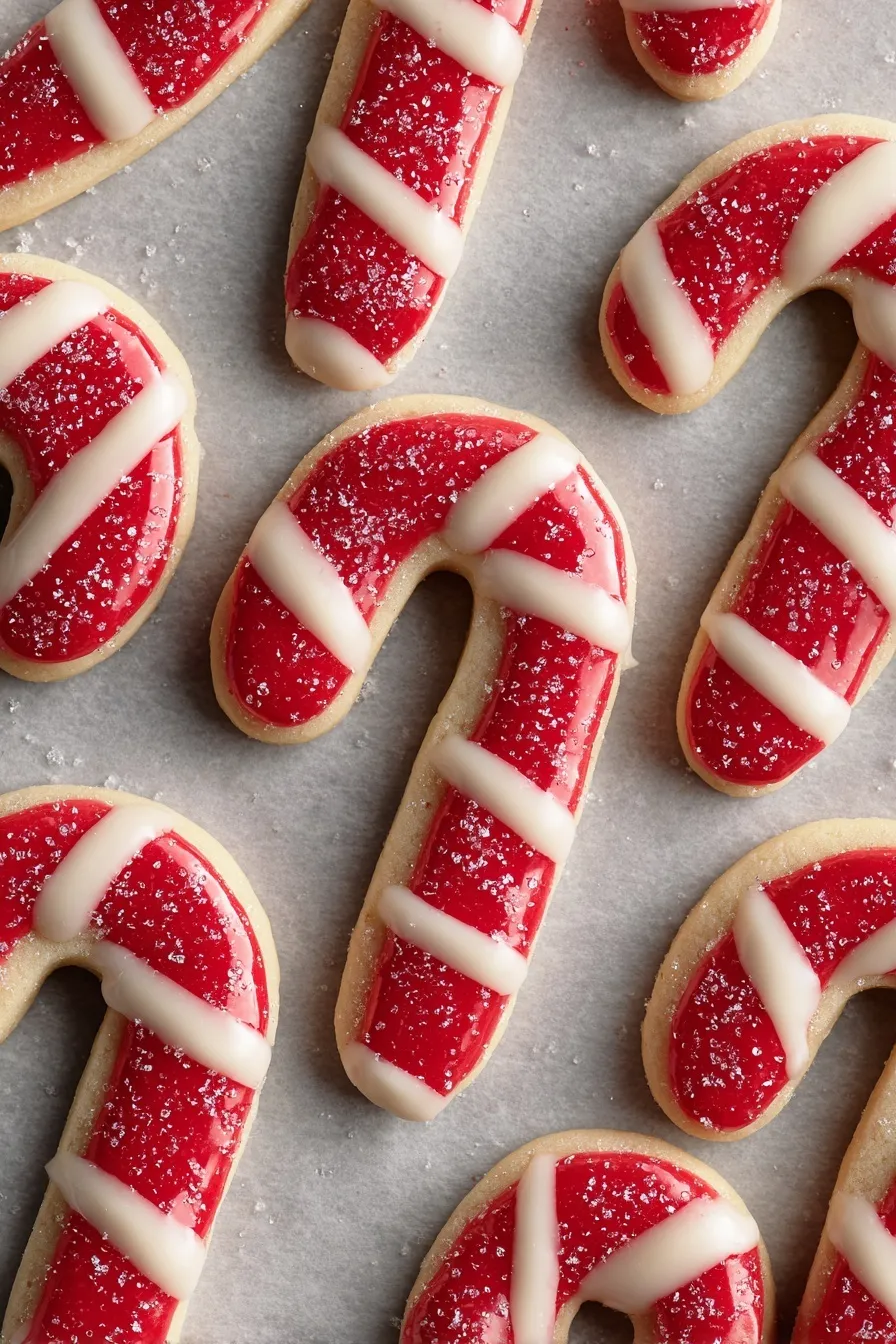 Candy Cane Cookies