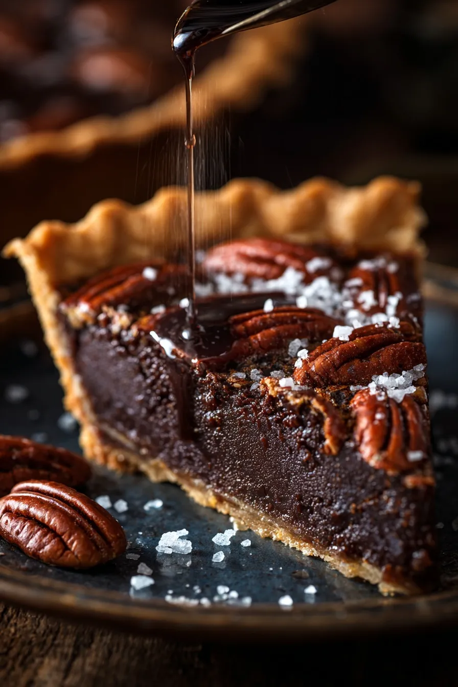 Texas Chocolate Pecan Pie