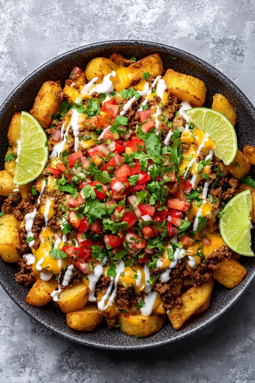 Loaded Fiesta Potato Bowls