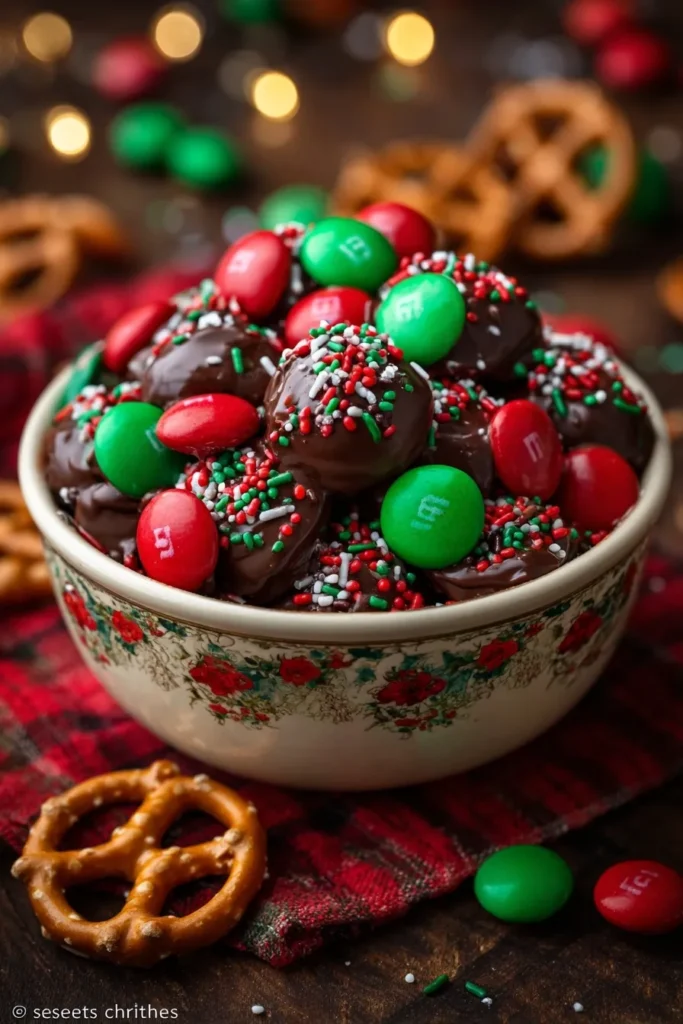 Easy Caramel Chocolate Pretzels Recipe
