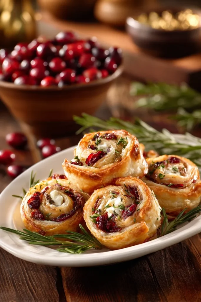 Best Cranberry Cream Cheese Pinwheels Recipe