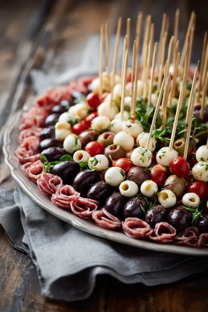Amazing Antipasto Wreath Recipe