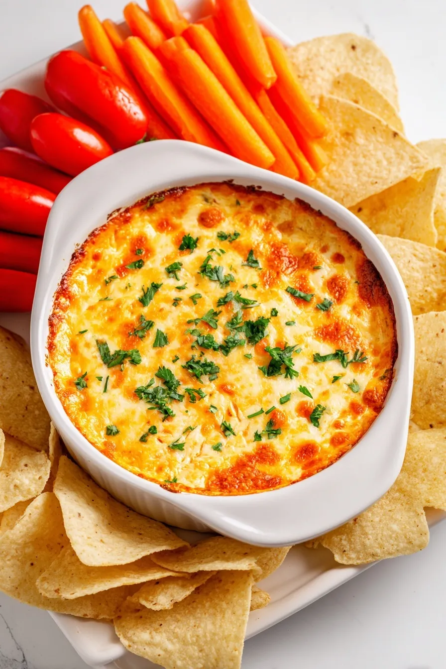 Crockpot Buffalo Chicken Dip