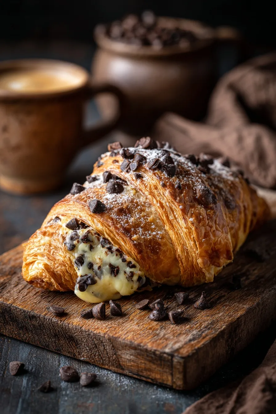Chocolate Croissant Breakfast Bake Recipe