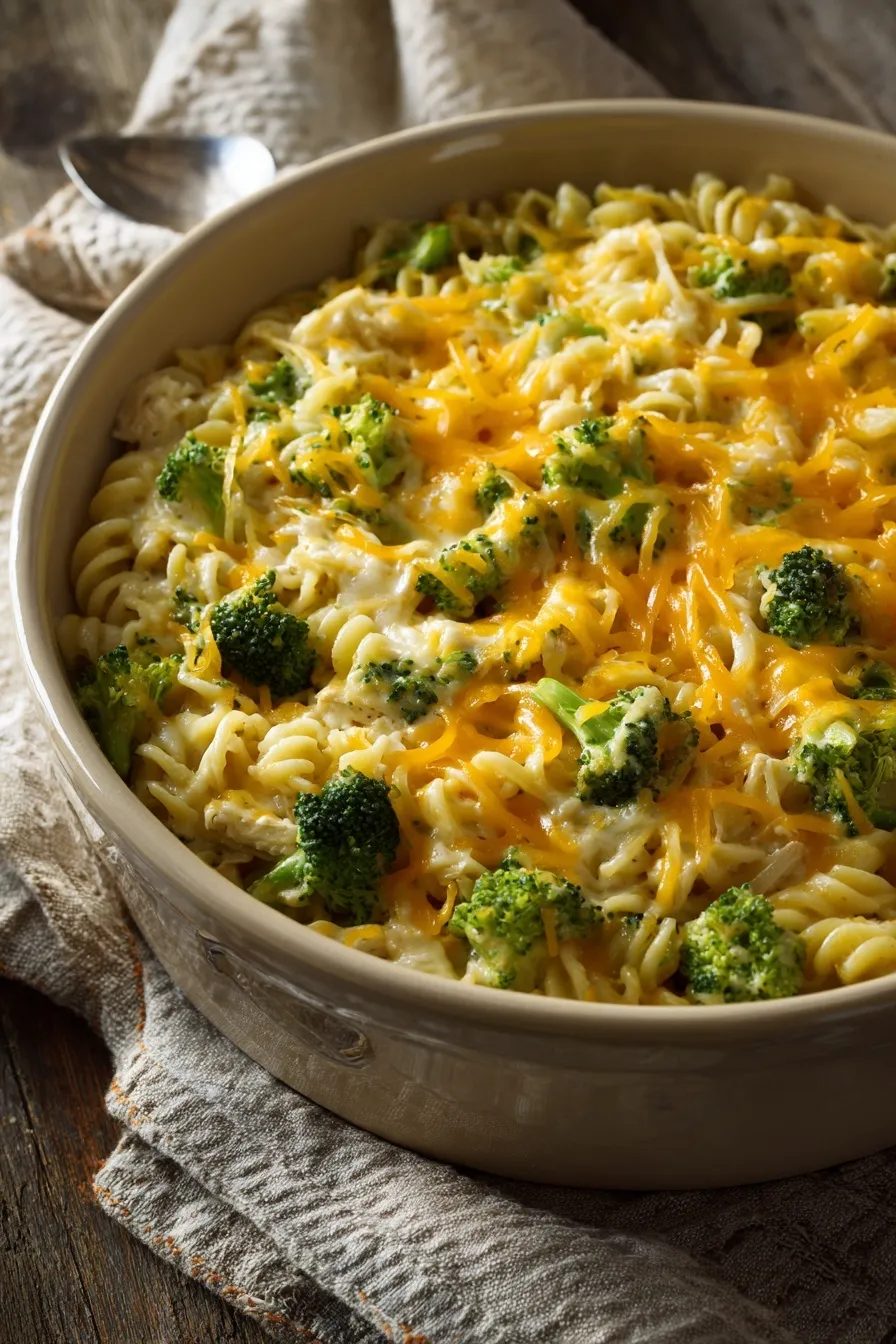 Chicken Broccoli Rice Cheese Casserole