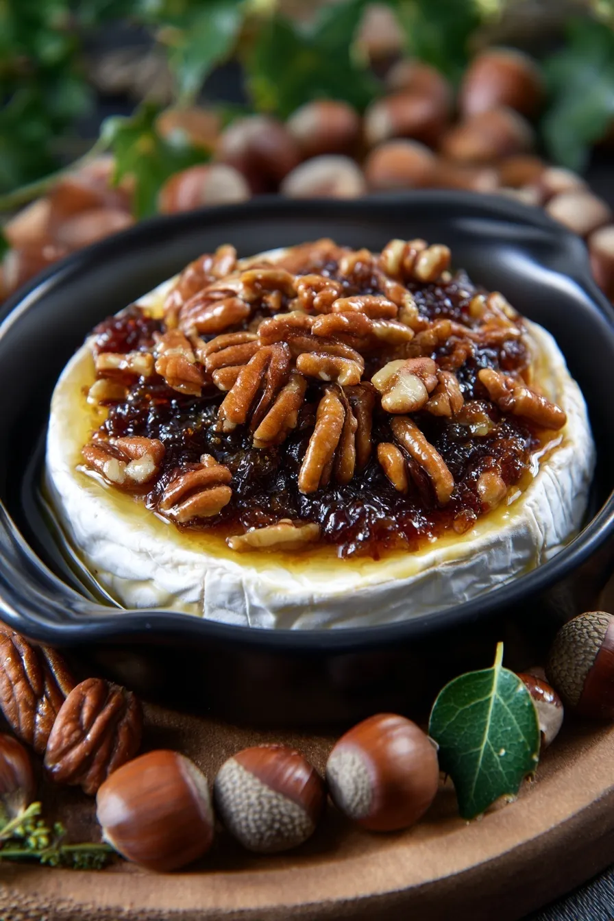 Baked Brie with Fig Jam